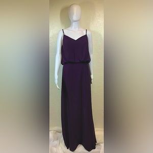 Purple Chiffon Formal